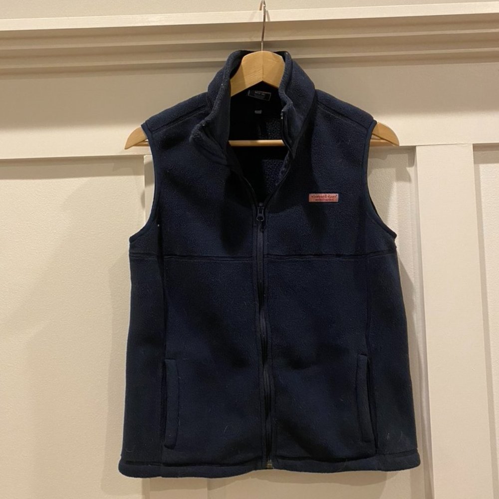 Kids Vineyard Vines fleece vest